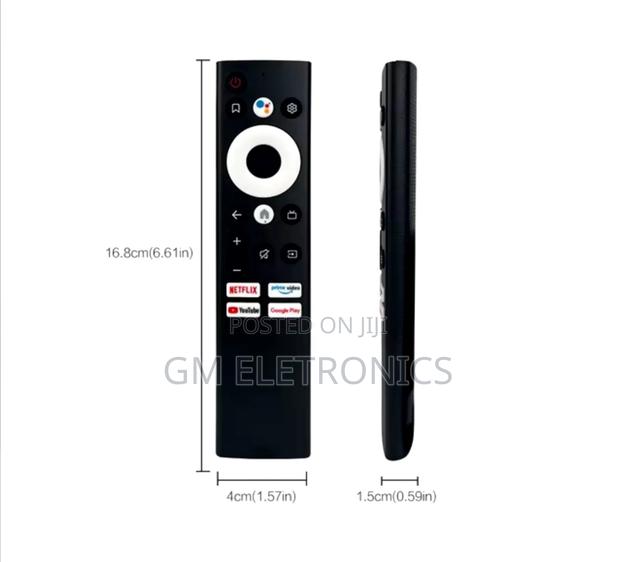 TV Voice Remote Control Suitable Android TVS Skyworth Smart - thumbnail 3