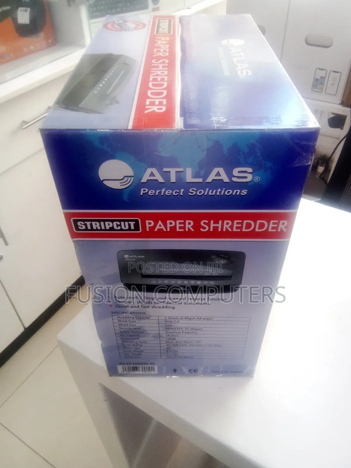 Atlas SC0540 Strip Cut Shredder