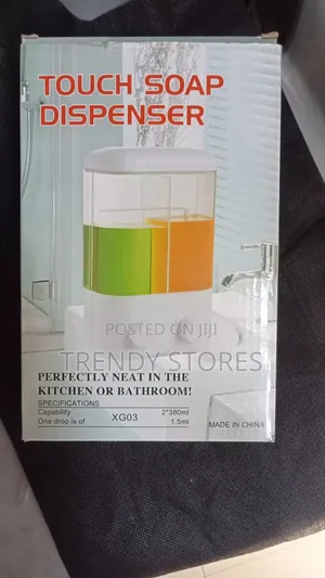 Touch Double Soap Dispenser