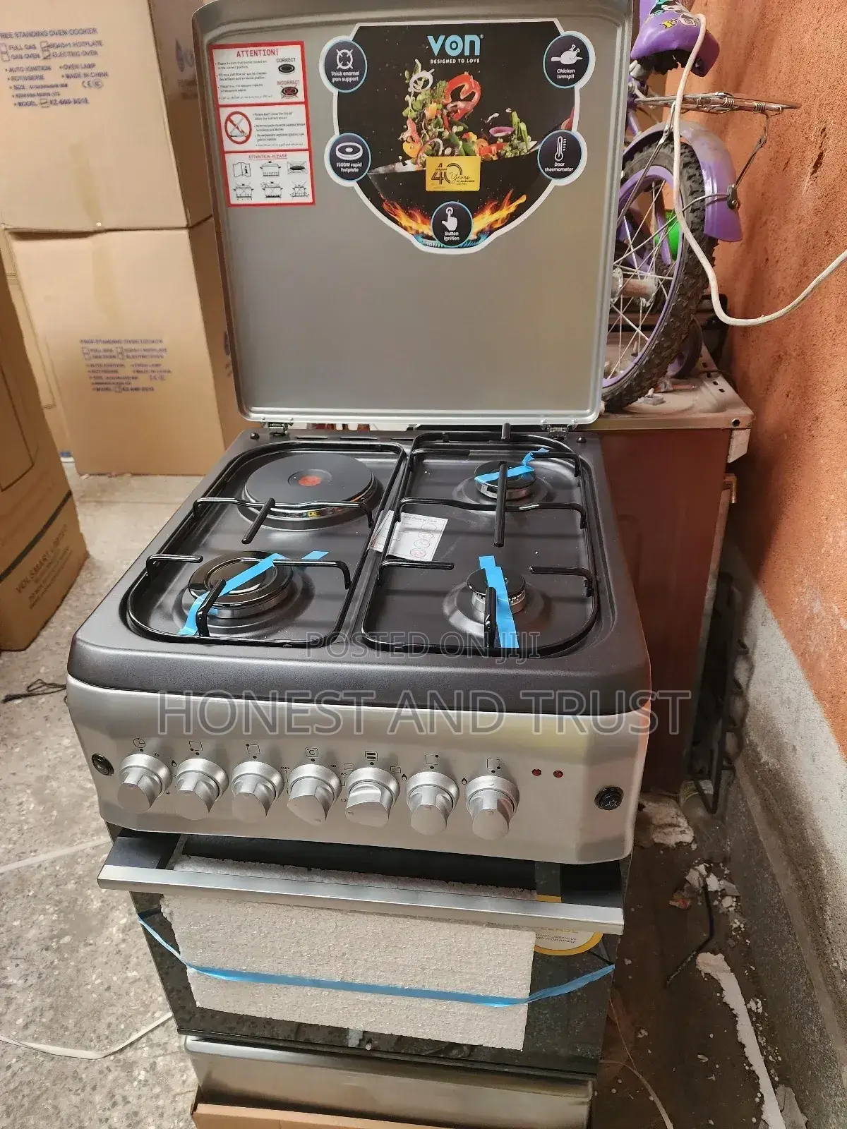 Best Mika 58 By 58 Standing Cooker