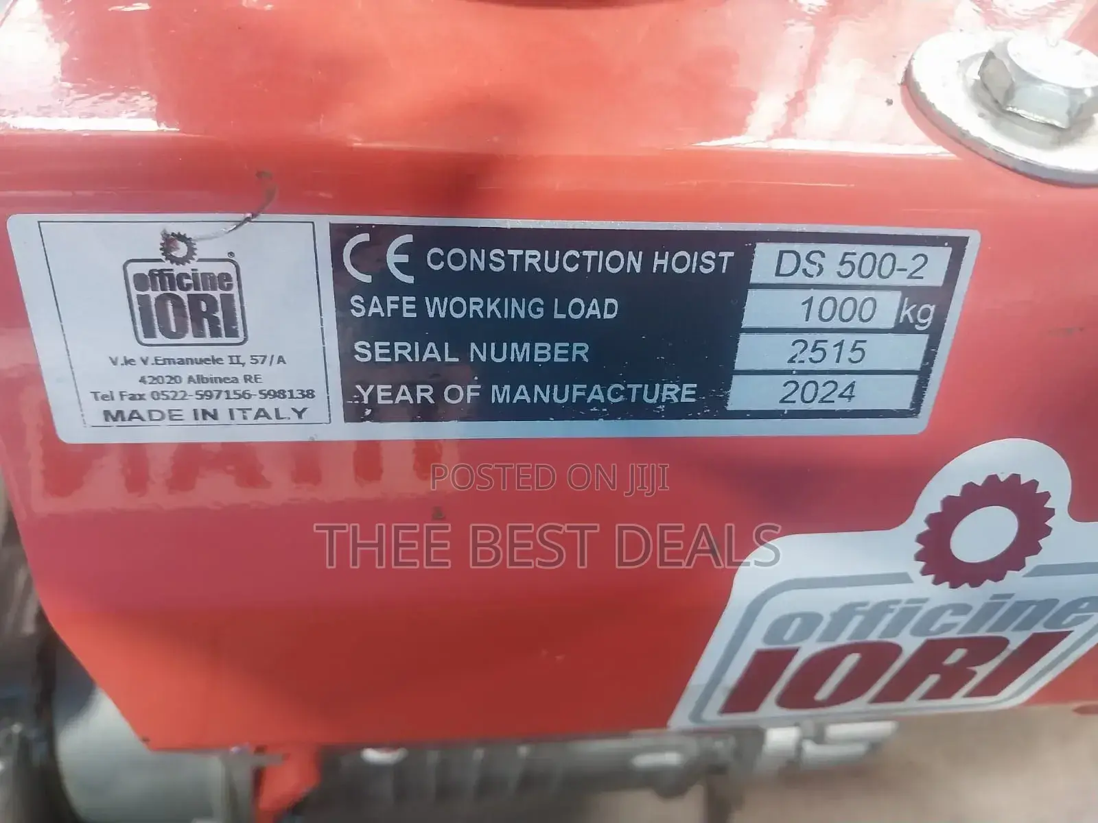 Concrete Hoist Machine
