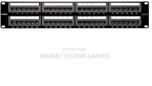 D-Link 48 Port Cat6 Unshielded Punch Down Patch Panel