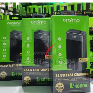 *Restocked;*
Oraimo Powerbox 400 Vision OPB-7400Q Powerbank