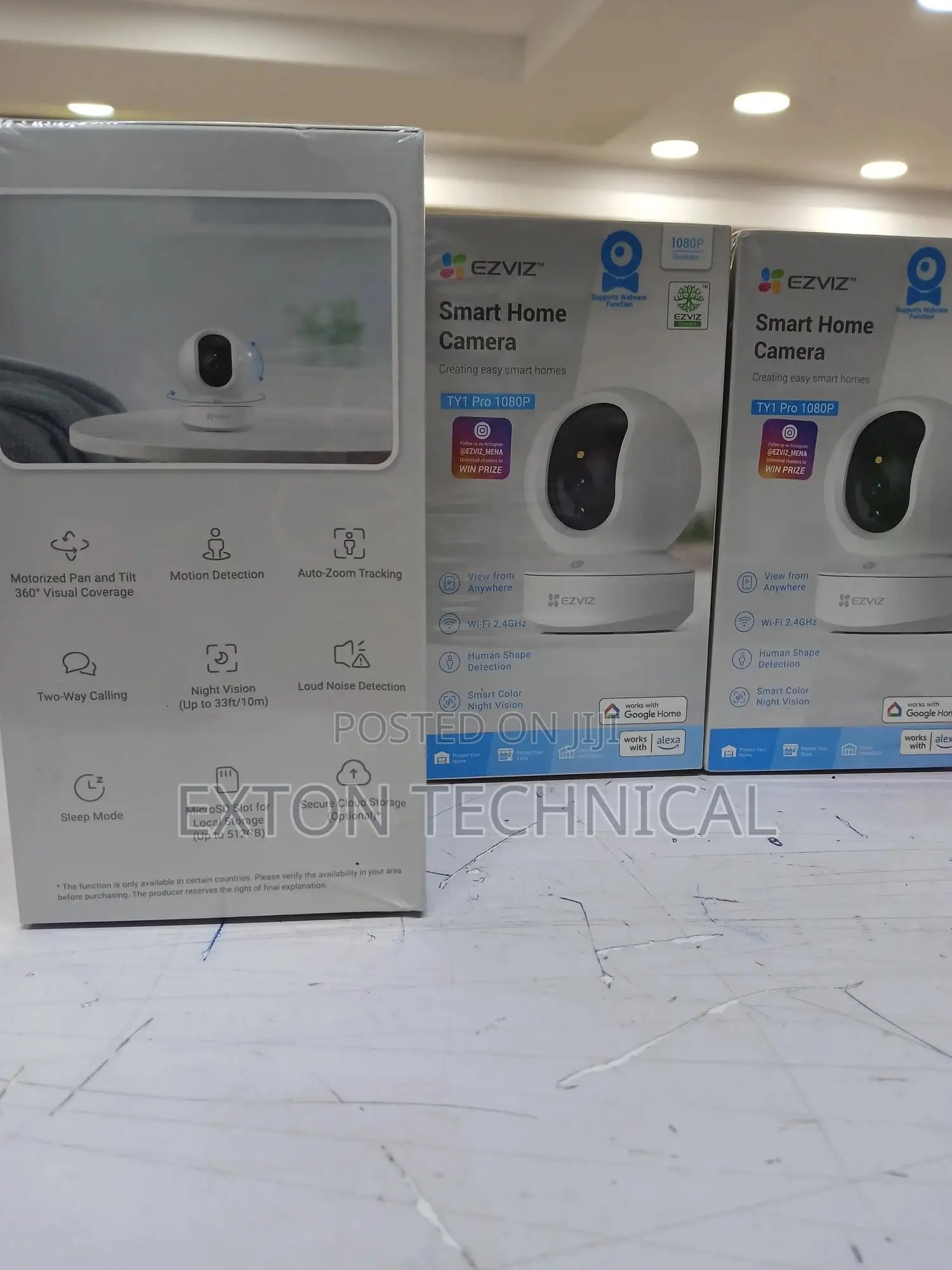 Ezviz TY1 PTZ 1080P Wifi Smart Camera With Motion Tracker