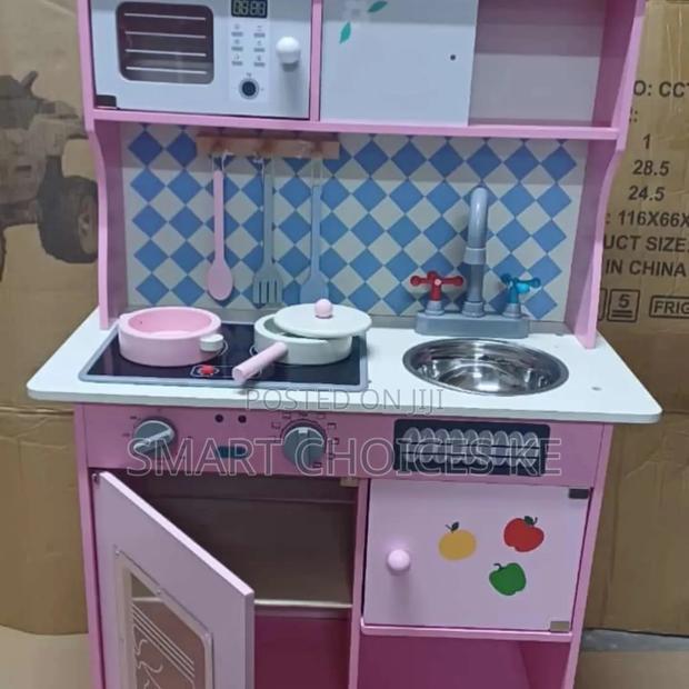 Wooden Kitchen Set - main view