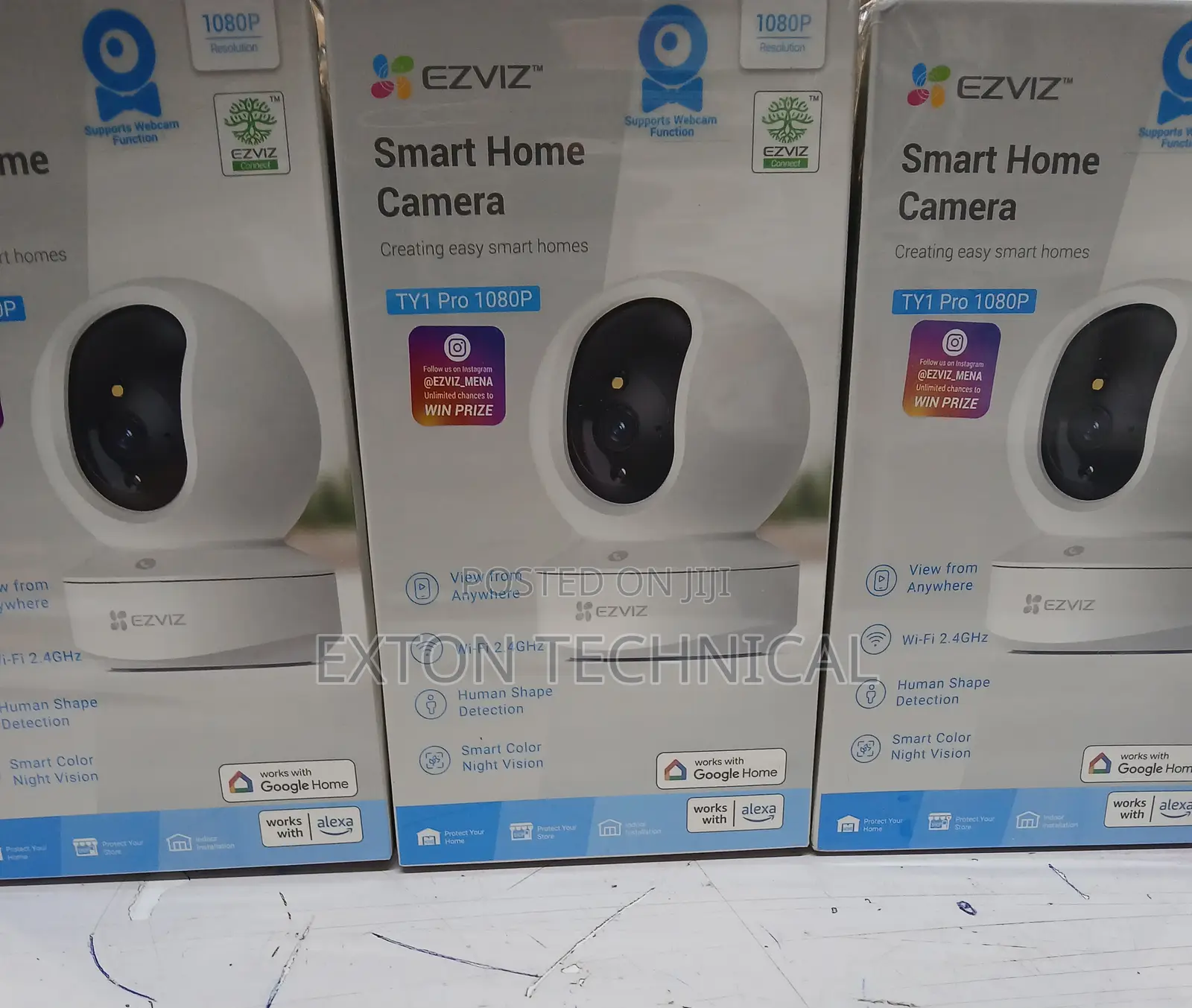 Full HD 1080P Ezviz TY1 Wifi Smart Home Camera