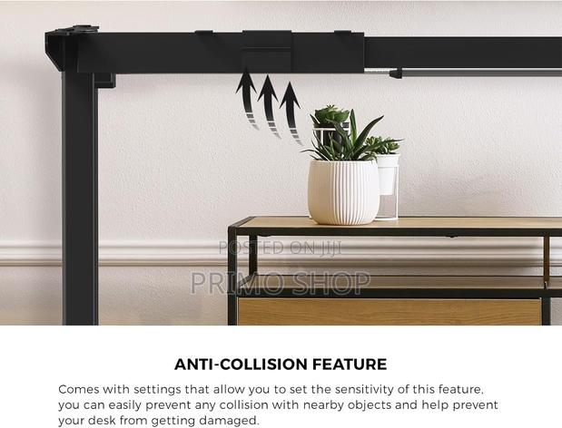 Height Adjustable Electric Sit Stand Desk 120cm X 60cm - thumbnail 4