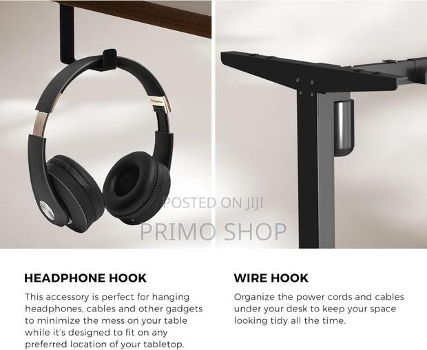 Height Adjustable Electric Sit Stand Desk 120cm X 60cm - thumbnail 5