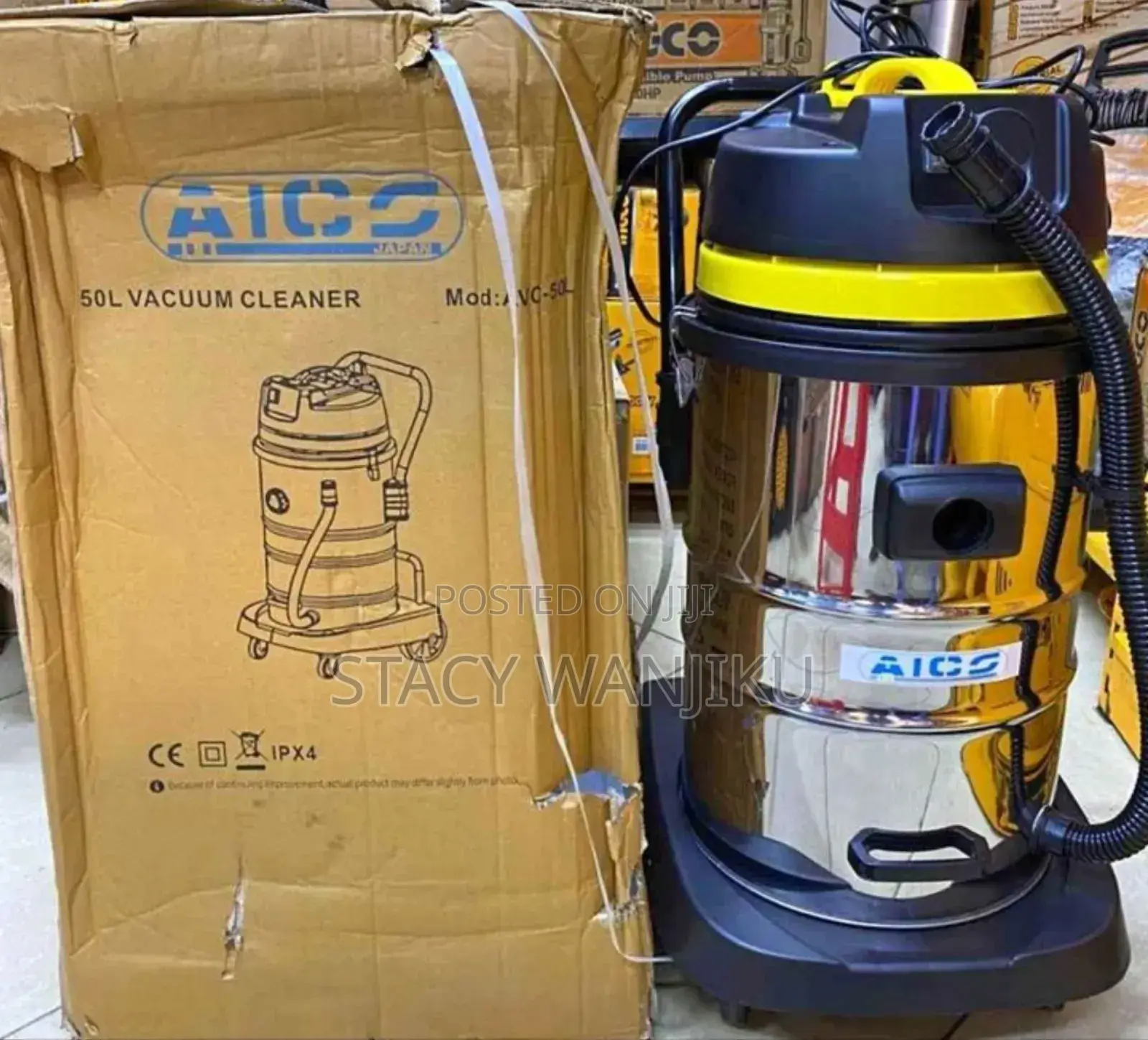 50litres Aico Vacuum Cleaner Wet and Dry/ Vacuum Cleaner 50l