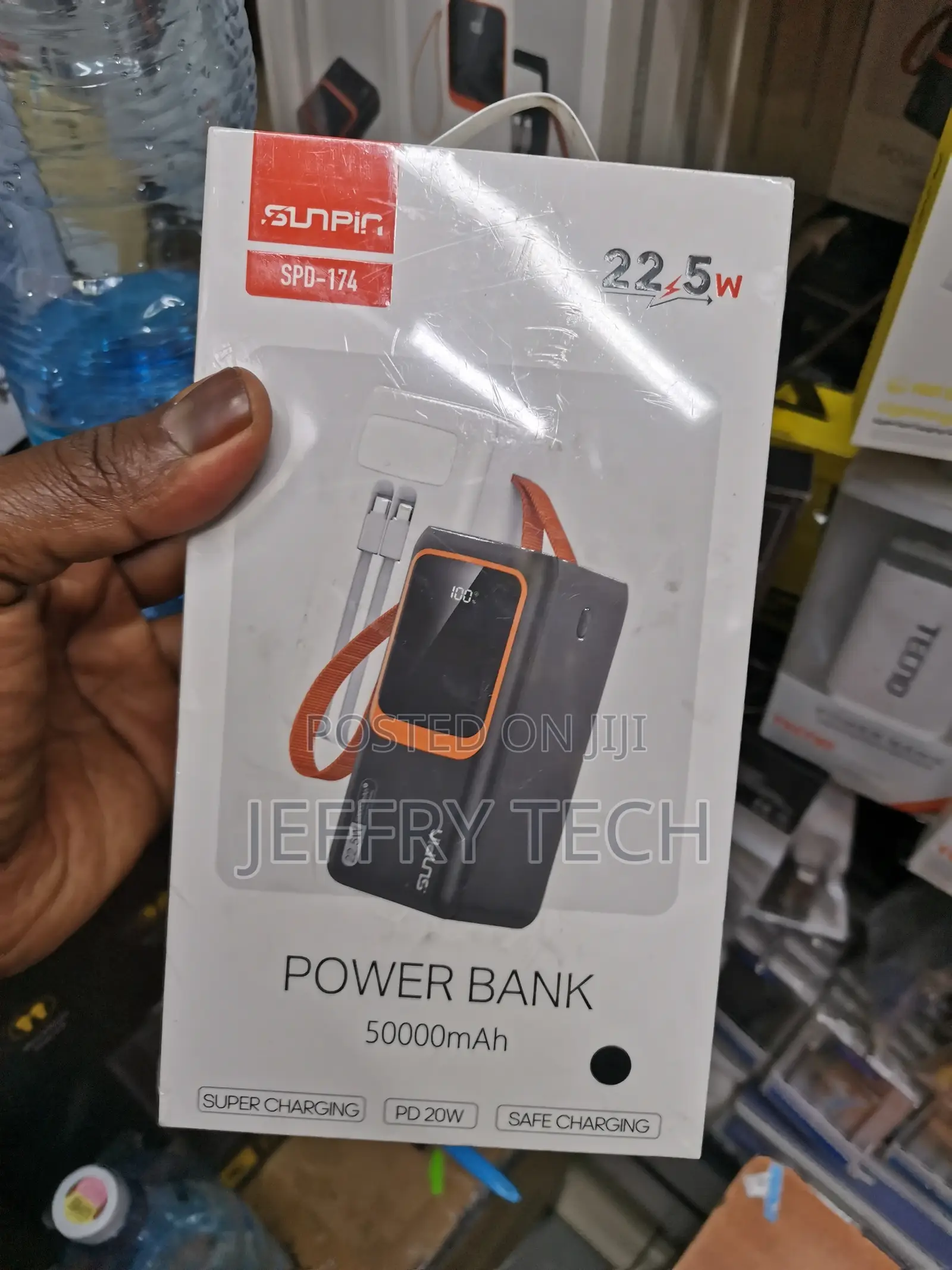 SPD 174 Power Bank 50000mah