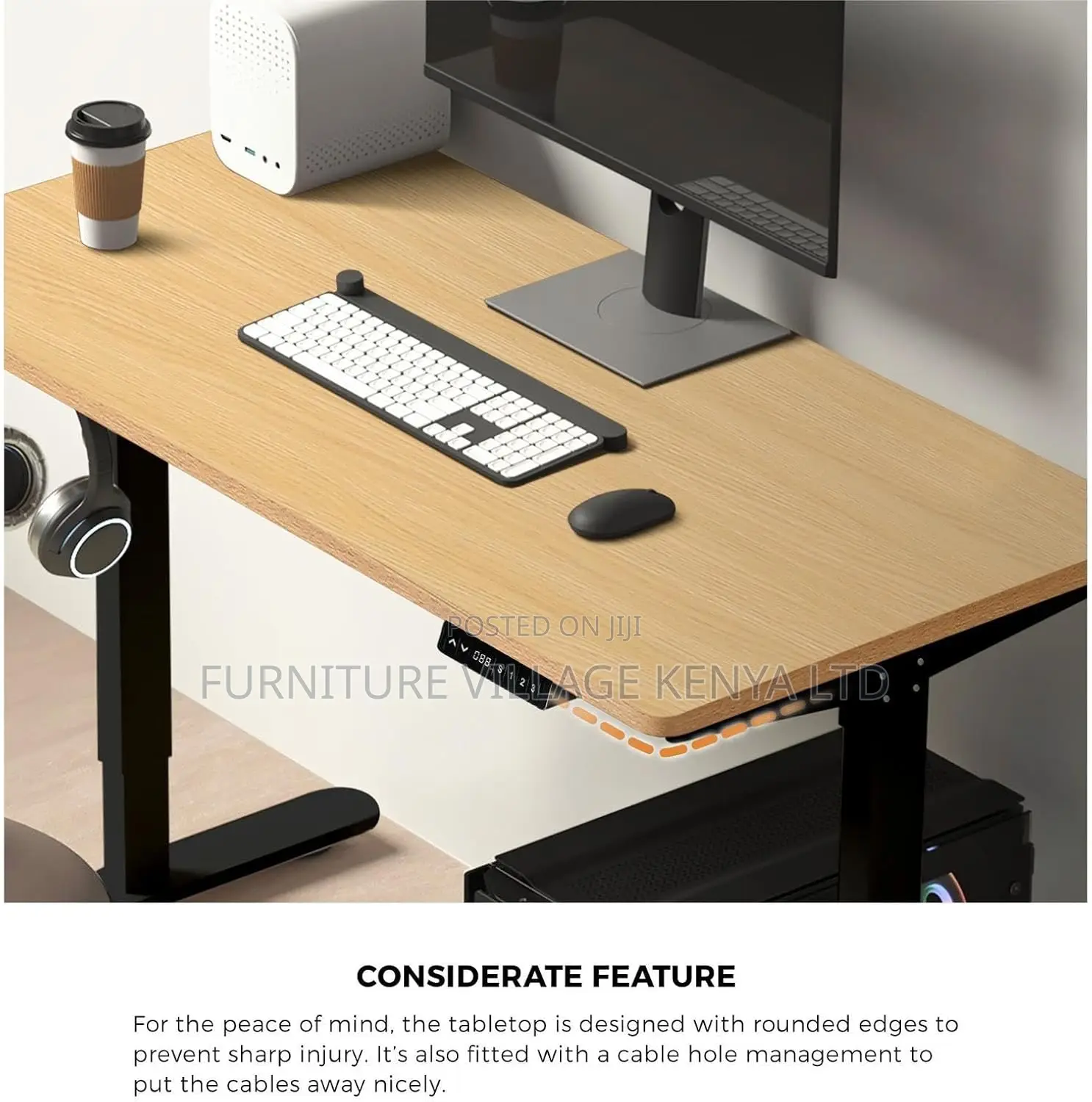 Gaming Desk; 160cm Height Adjustable Electric Desk