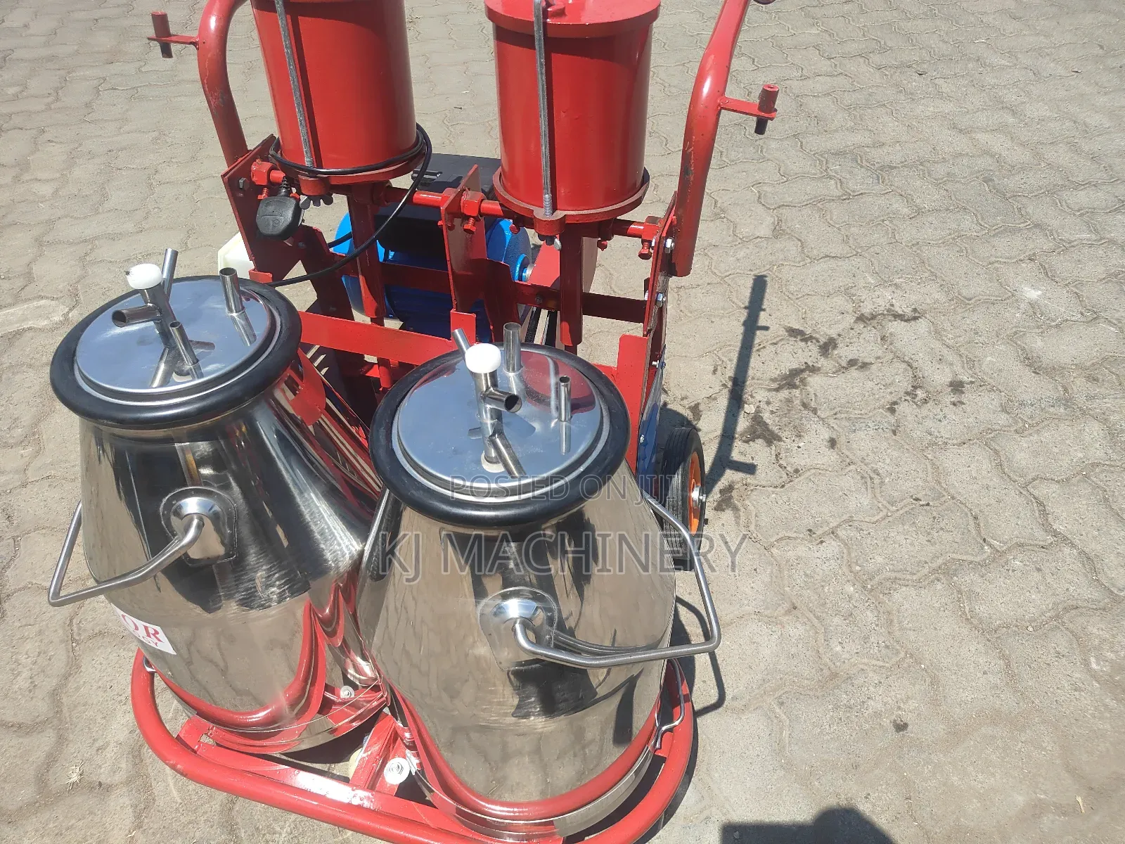 Milking Machine Double Cow 25l