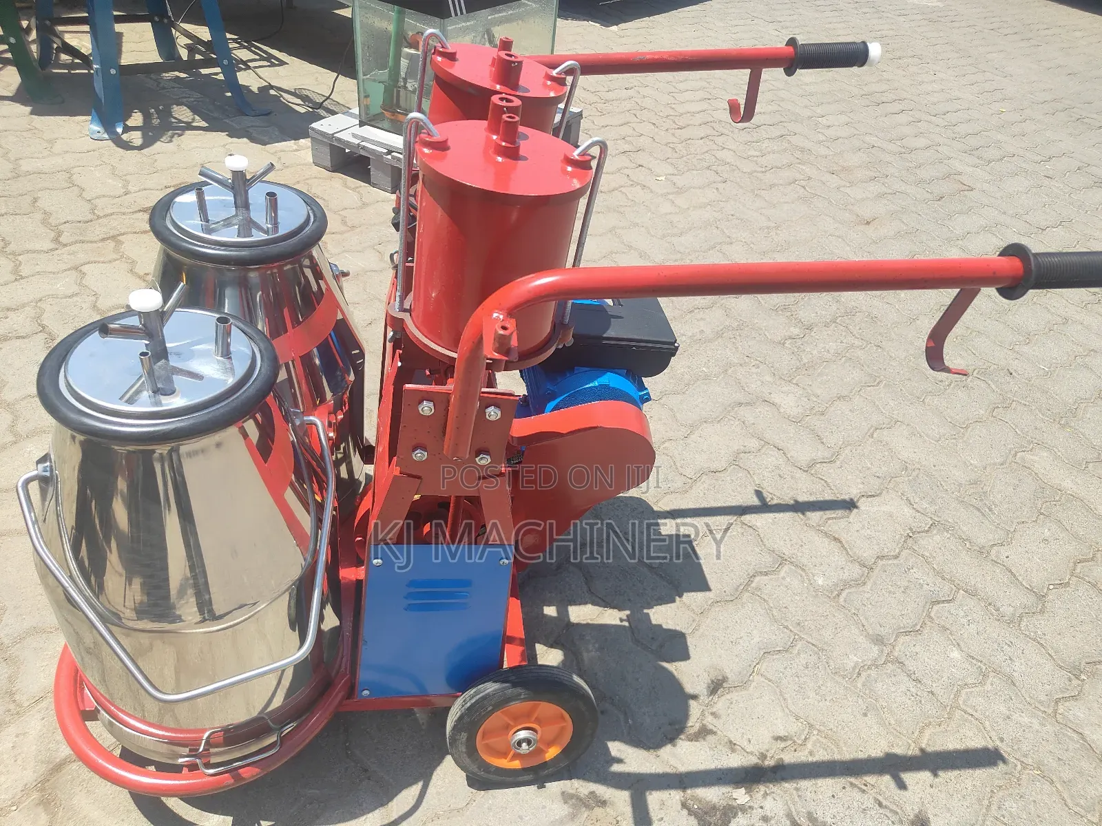 Double Cow  Milking Machine 
