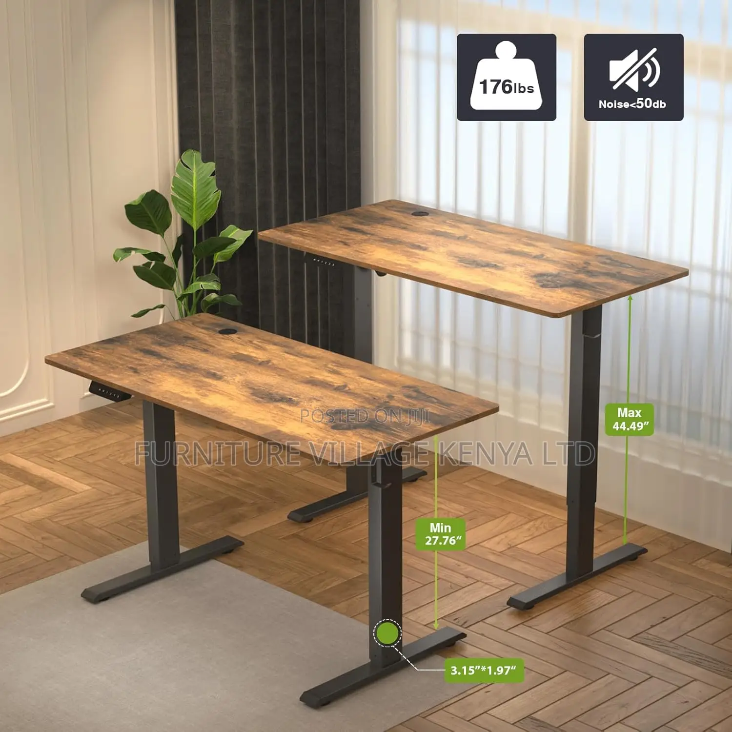 48 * 24 Inch Electric Ergonomic Standing Desk