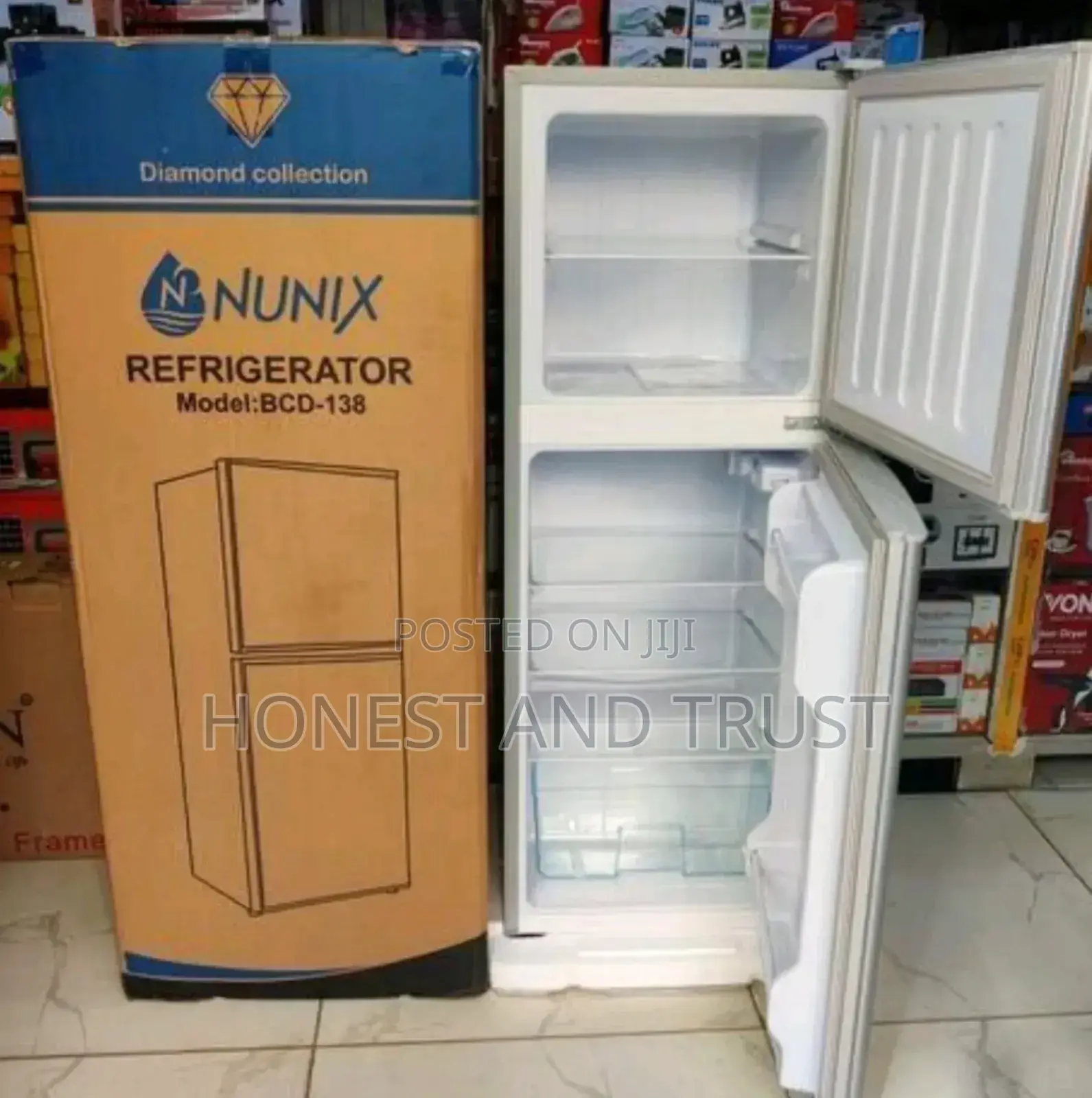 Double Door Volsmart 138 Litres Refrigerator