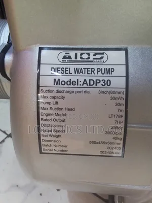Aico 3 Inch Diesel Water Pump