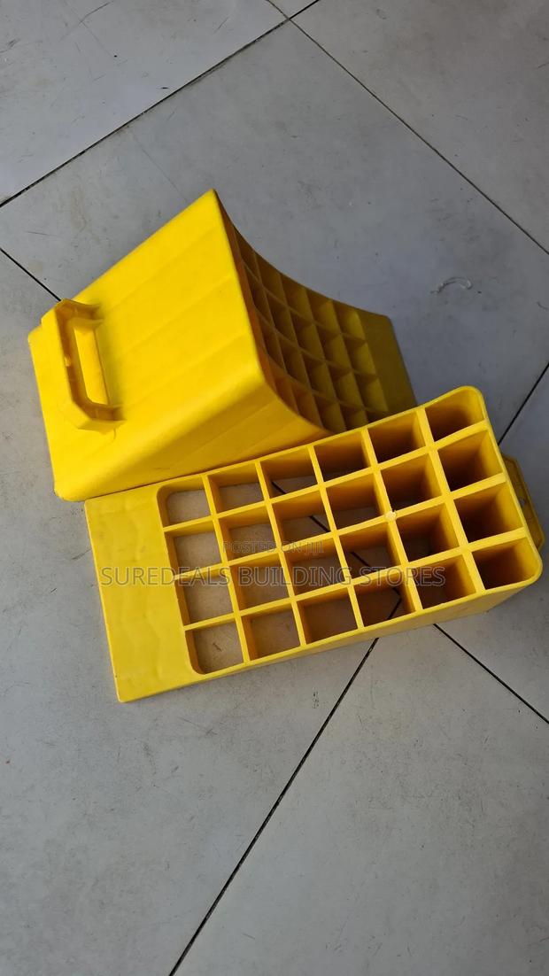 Plastic Wheel Stoppers.