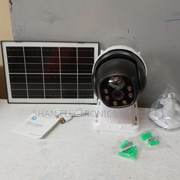 At 3g4g Lte Outdoor Pan Tilt Solar CCTV Camera With Sim Card
