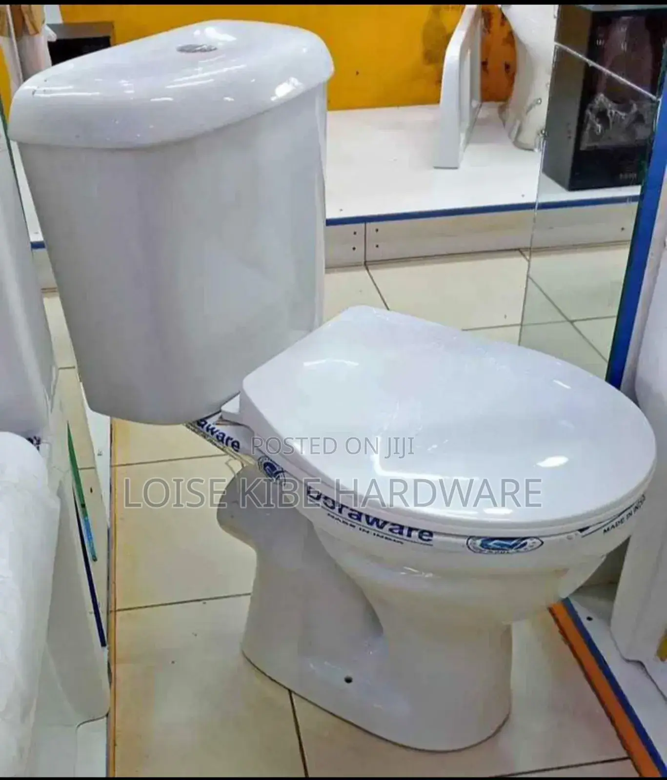 Half Set Toilet Available