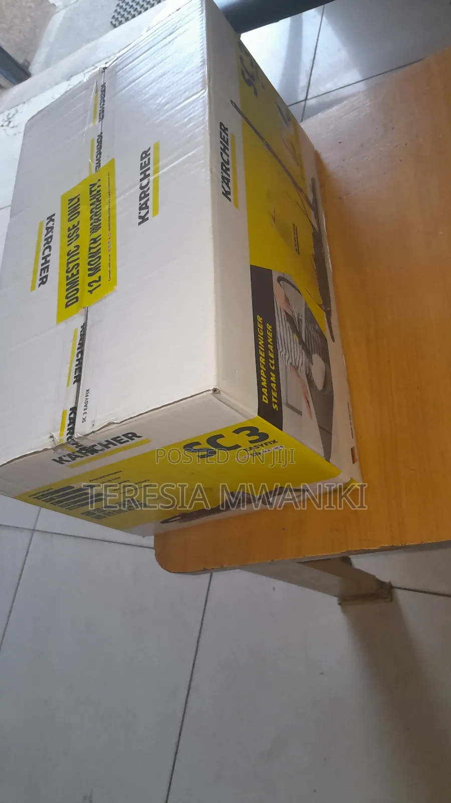 Karcher SC3 EASY FIX/Dumpfreiniger Steam Cleaner
