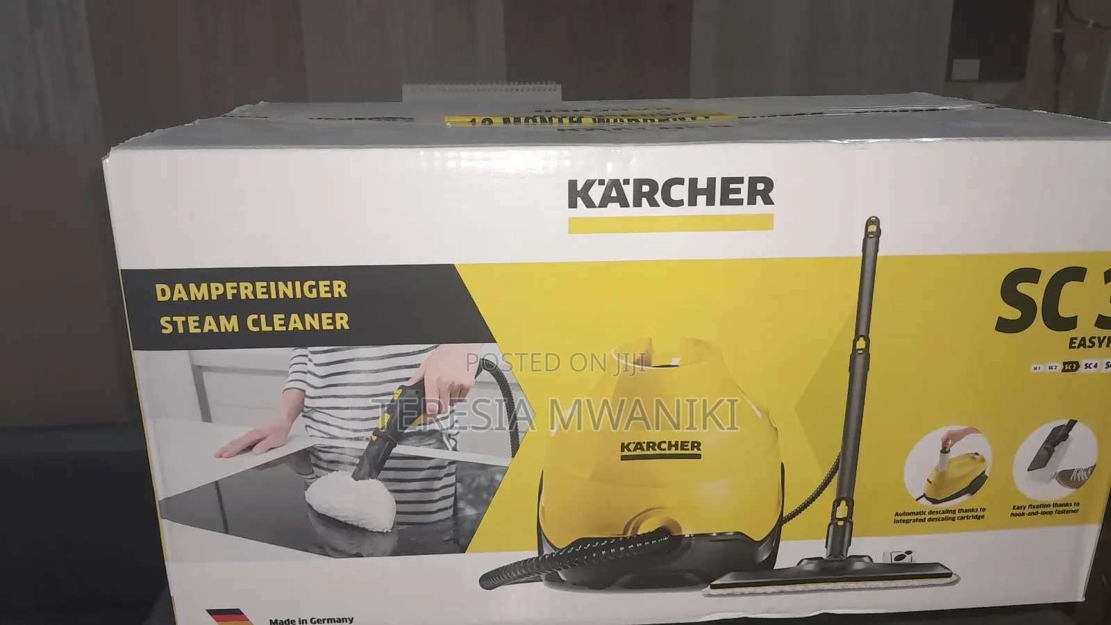 Karcher SC3 EASY FIX/Dumpfreiniger Steam Cleaner
