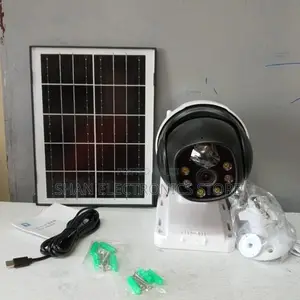 Solar Powered CCTV Camera#.3g 4g Lte Outdoor Pan Tilt Solar