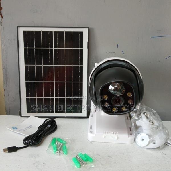 Solar Powered CCTV Camera#.3g 4g Lte Outdoor Pan Tilt Solar