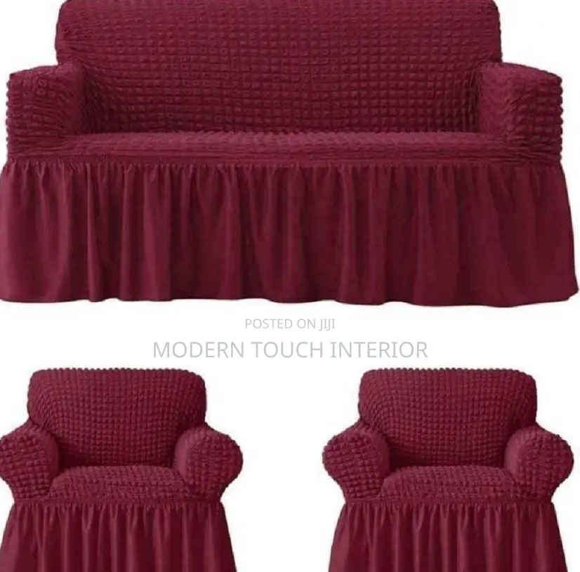 Maroon Turkey Made Seat Cover ( 5 Seater)