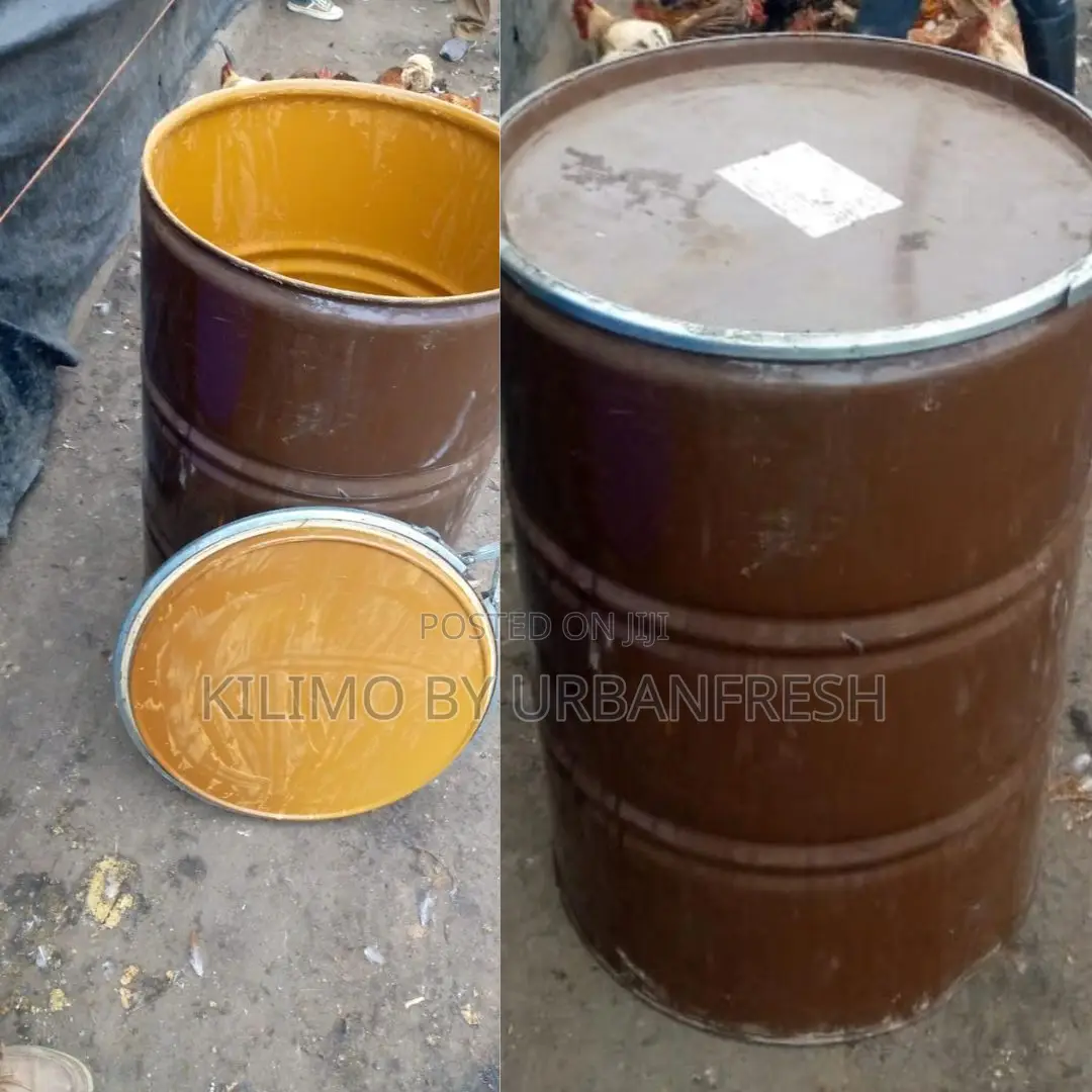Metal Drum 200ltrs With Airtight Lockable Lid