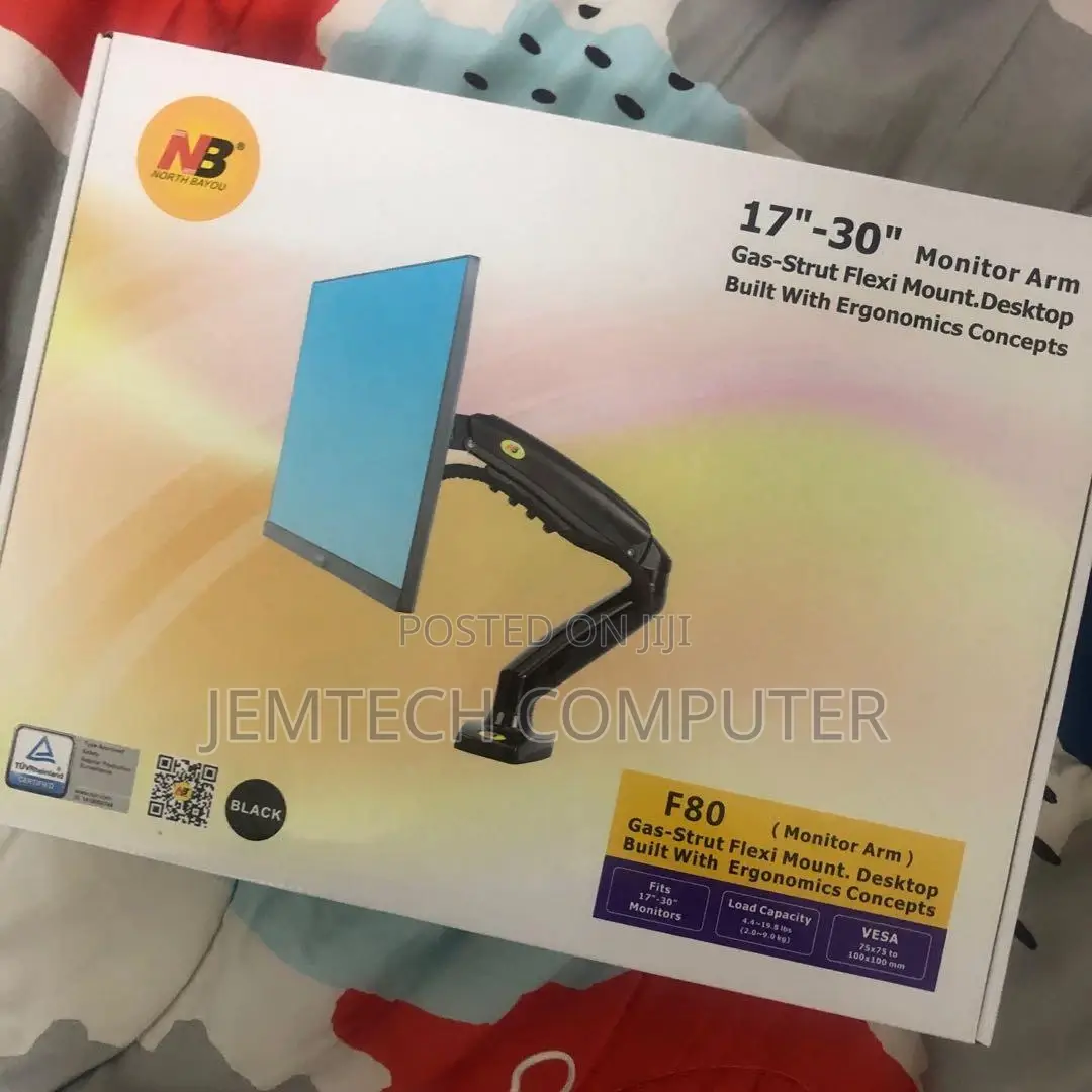 F80^North Bayou F80 Single Monitor Arm