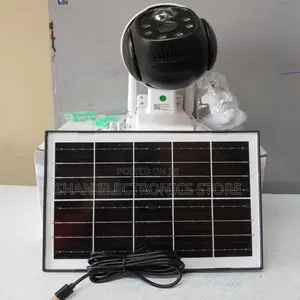 1080p 3g 4g Sim>Outdoor Pan Tilt Solar CCTV Camera With Sim