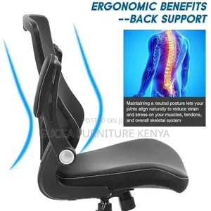 Office Chair: Mid-Back Orthopedic Executive Seat