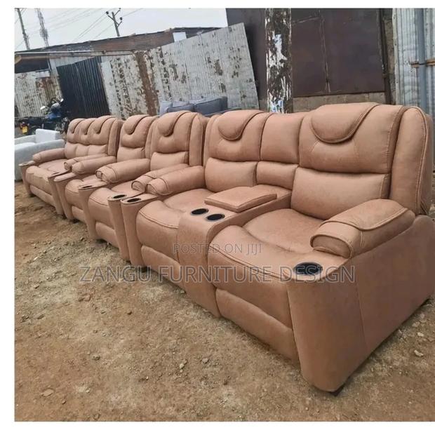 Matchless 5-Seater Semi-Recliner Sofas - main view