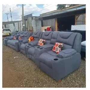 Exemplary 5-Seater Sofas Semi-Recliner