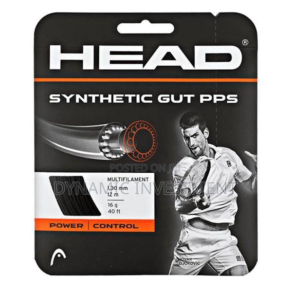 HEAD Synthetic Gut PPS Tennis String – Black - main view