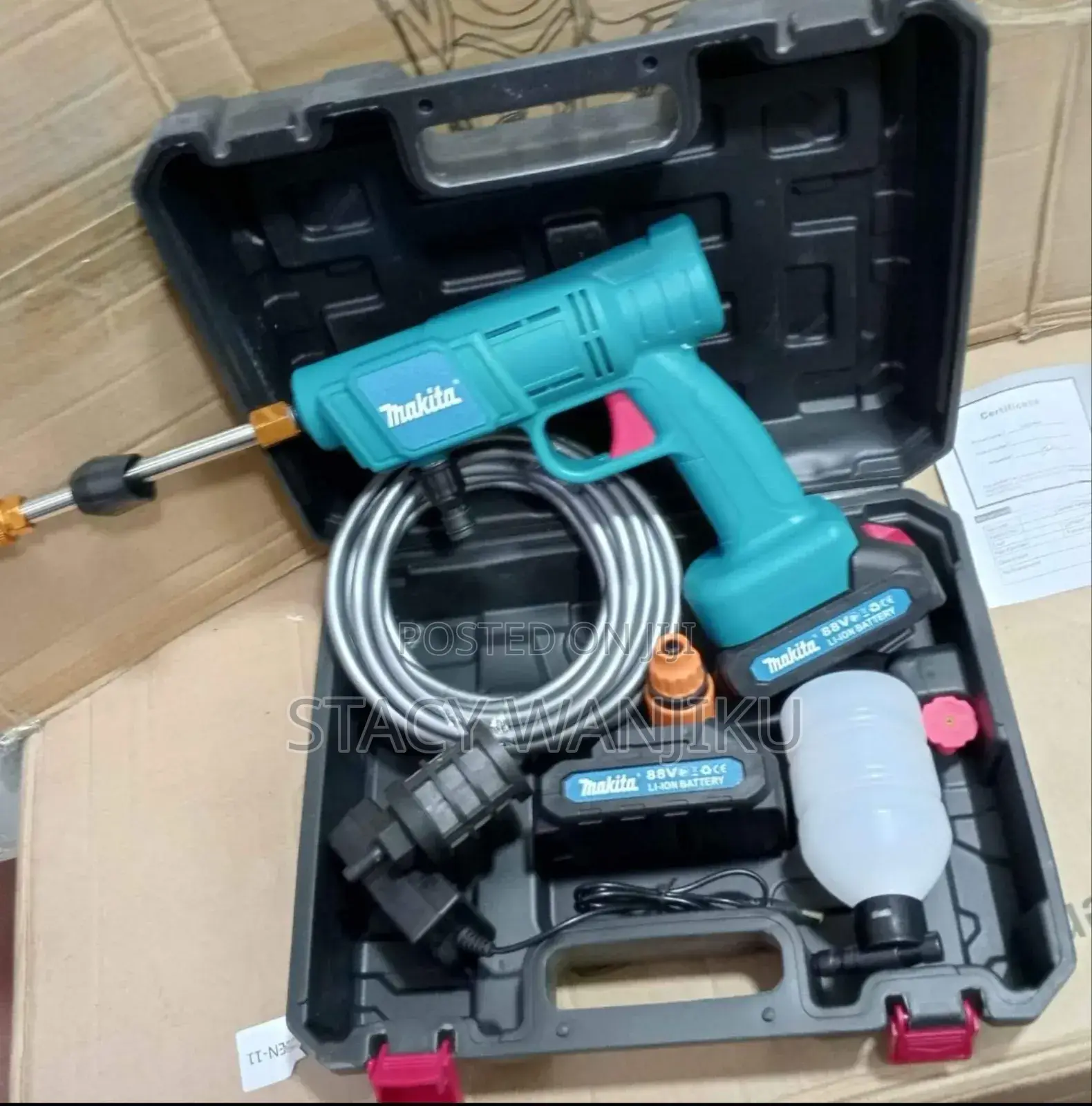 High Pressure Washer Portable Carwash/ Rechargeable Car Wash