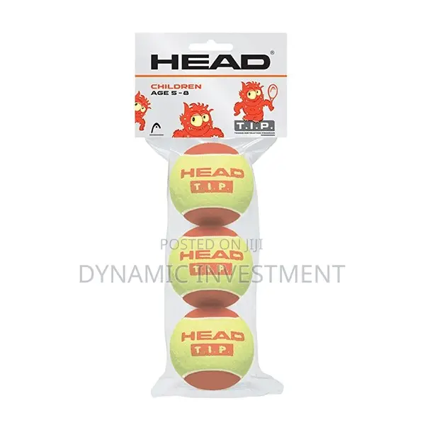 HEAD TIP Red Tennis Balls (1 Pack)