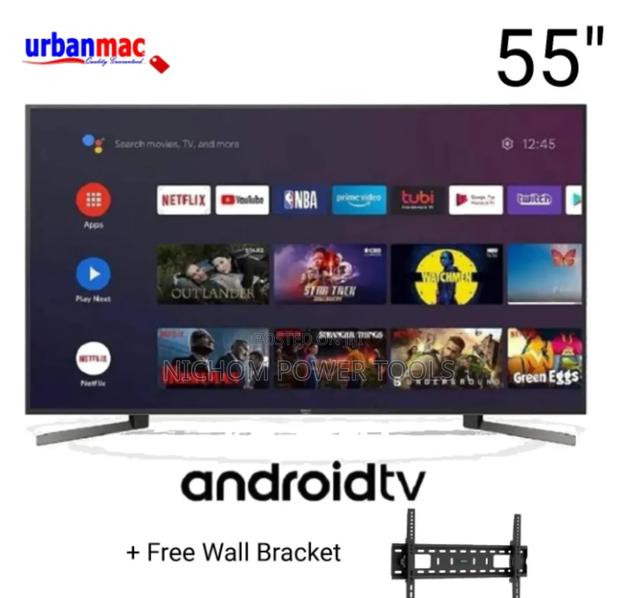 Vitron 55” Smart UHD Android Frameless TV - main view