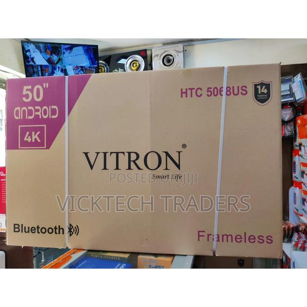 TV Vitron 50 Inches Smart Android TV With BT
