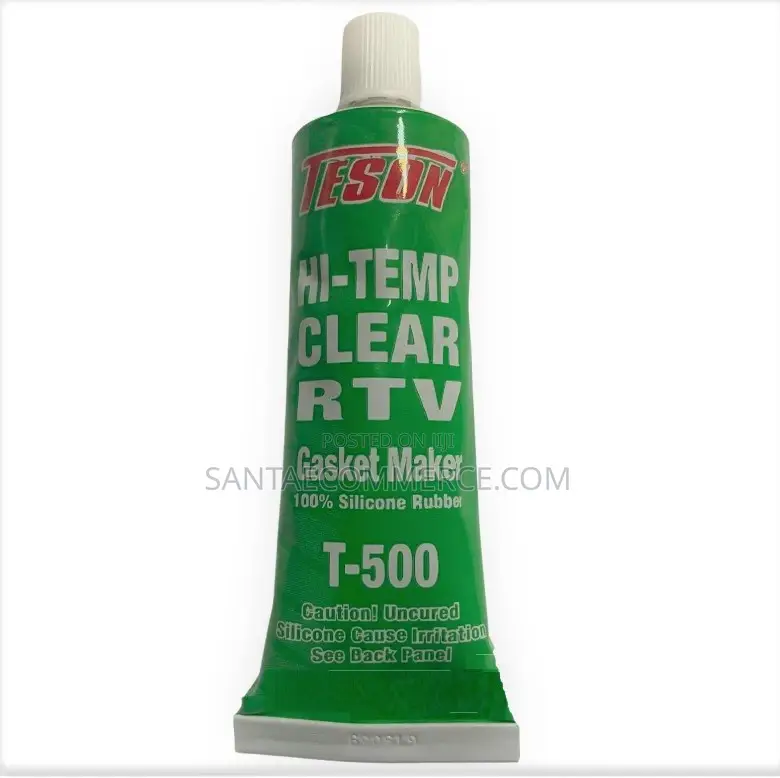 Teson Hi Temp Clear RTV Silicone Sealant Gasket Maker