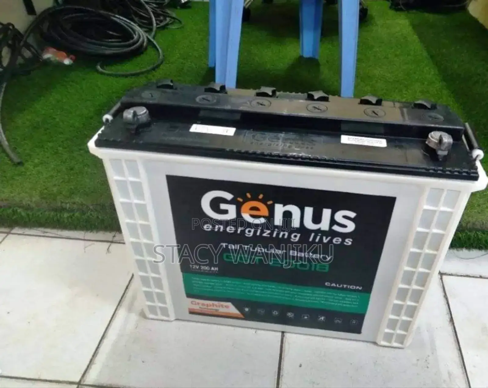 Tall Tubular 200ah Battery/ Genus Battery
