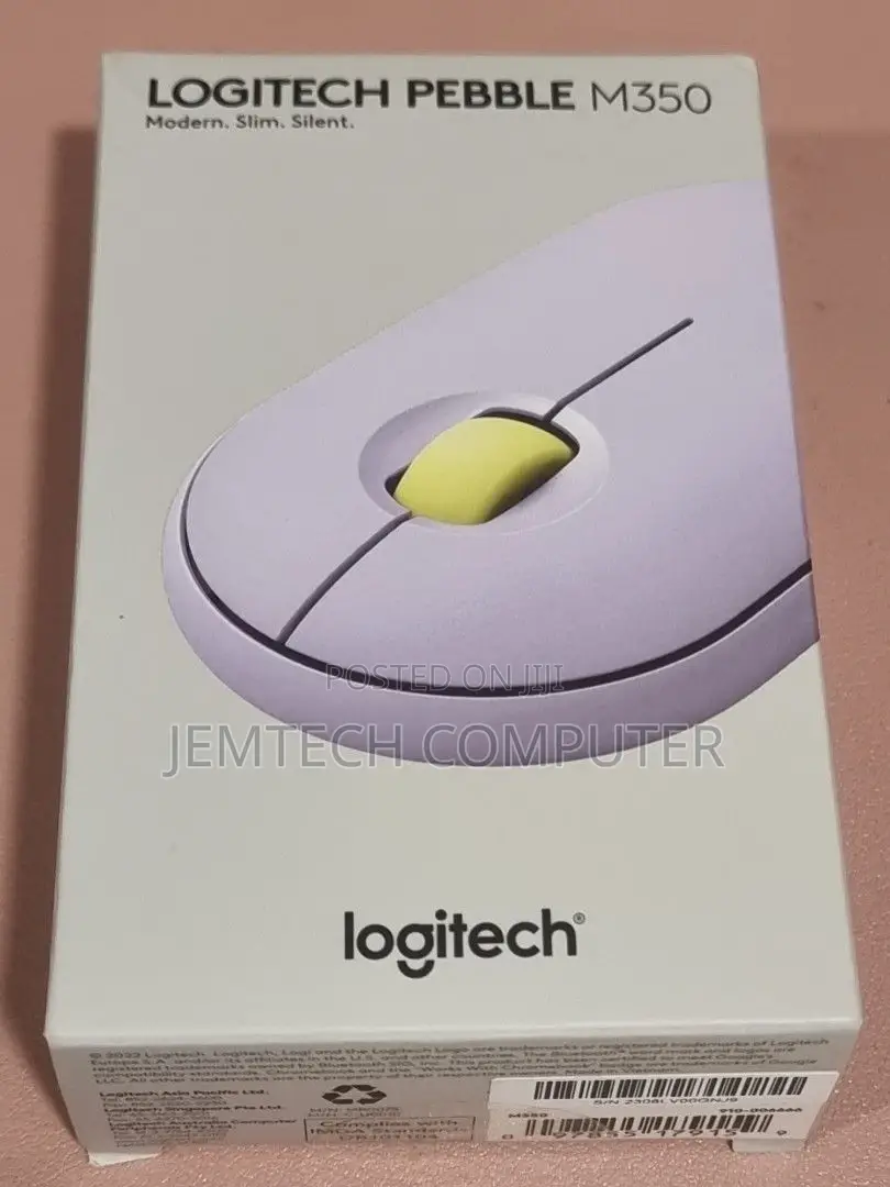 Logitech M350 Wireless Mouse Pebble M350 - GRAPHITE