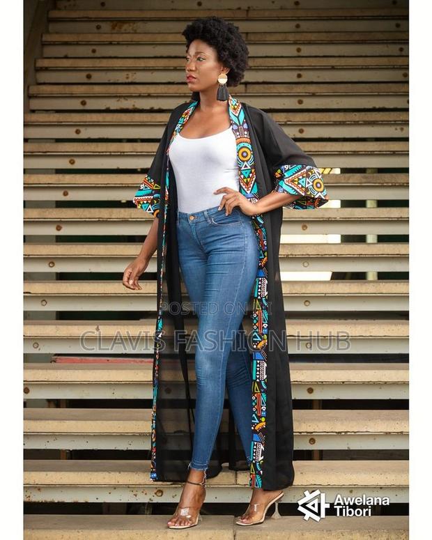 Ladies Ankara Kimonos Latest Design - thumbnail 2