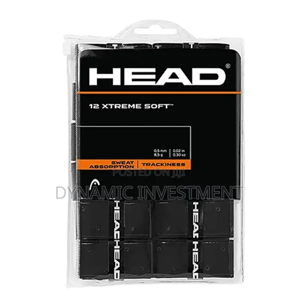 HEAD Xtreme Soft 12 Pack Overgrip – Black