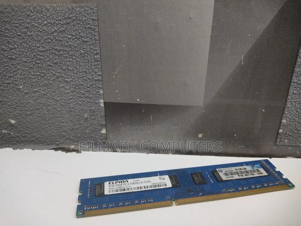 Hp Elpida Ram 4gb 2rx8 Pc3 - 10600u-9-10-b1 For Desktop - thumbnail 3