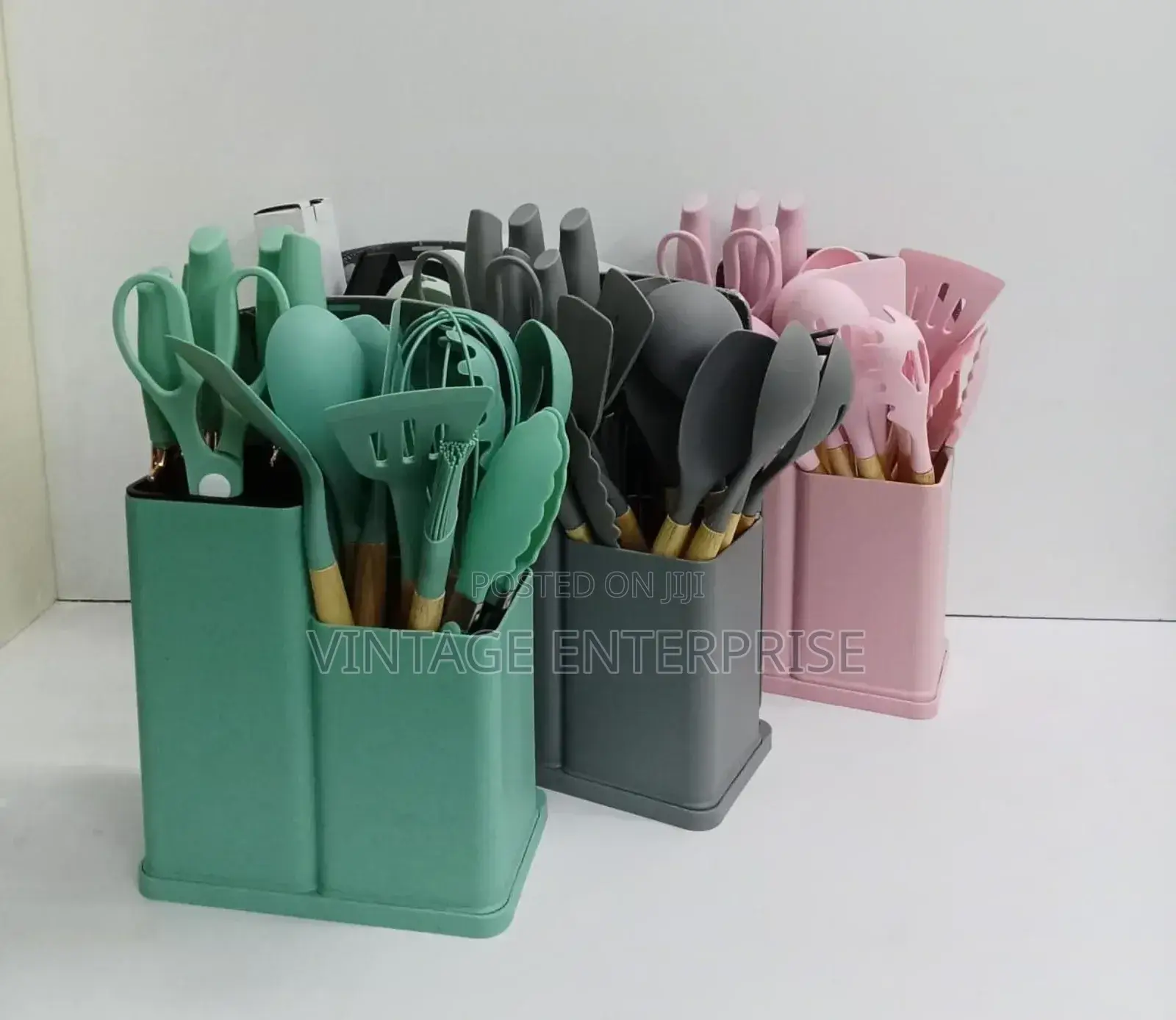 19 in 1 Silicon Spoons Set