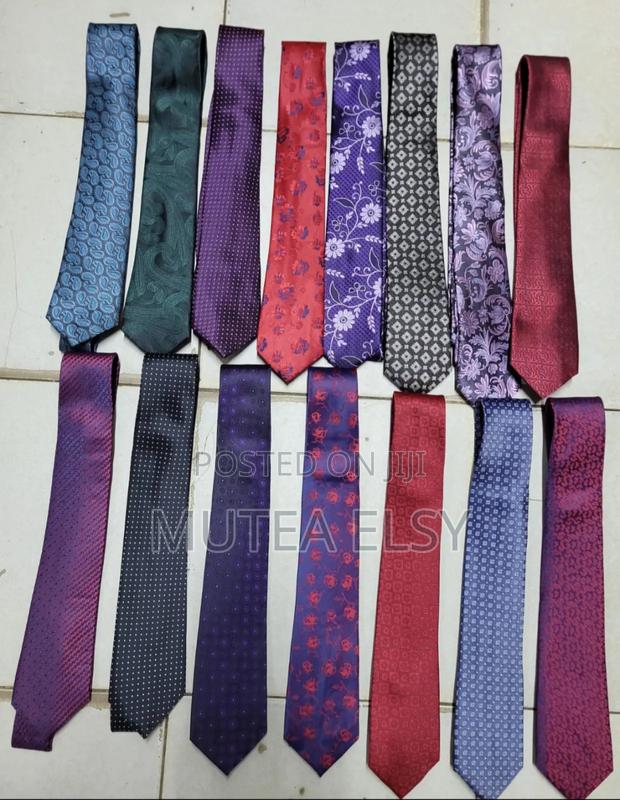 Red,Black,Grey,Blue Maroon Executive Single Ties - main view