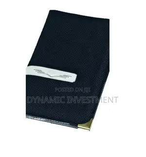 Longridge Deluxe Golf Scorecard Holder – Black