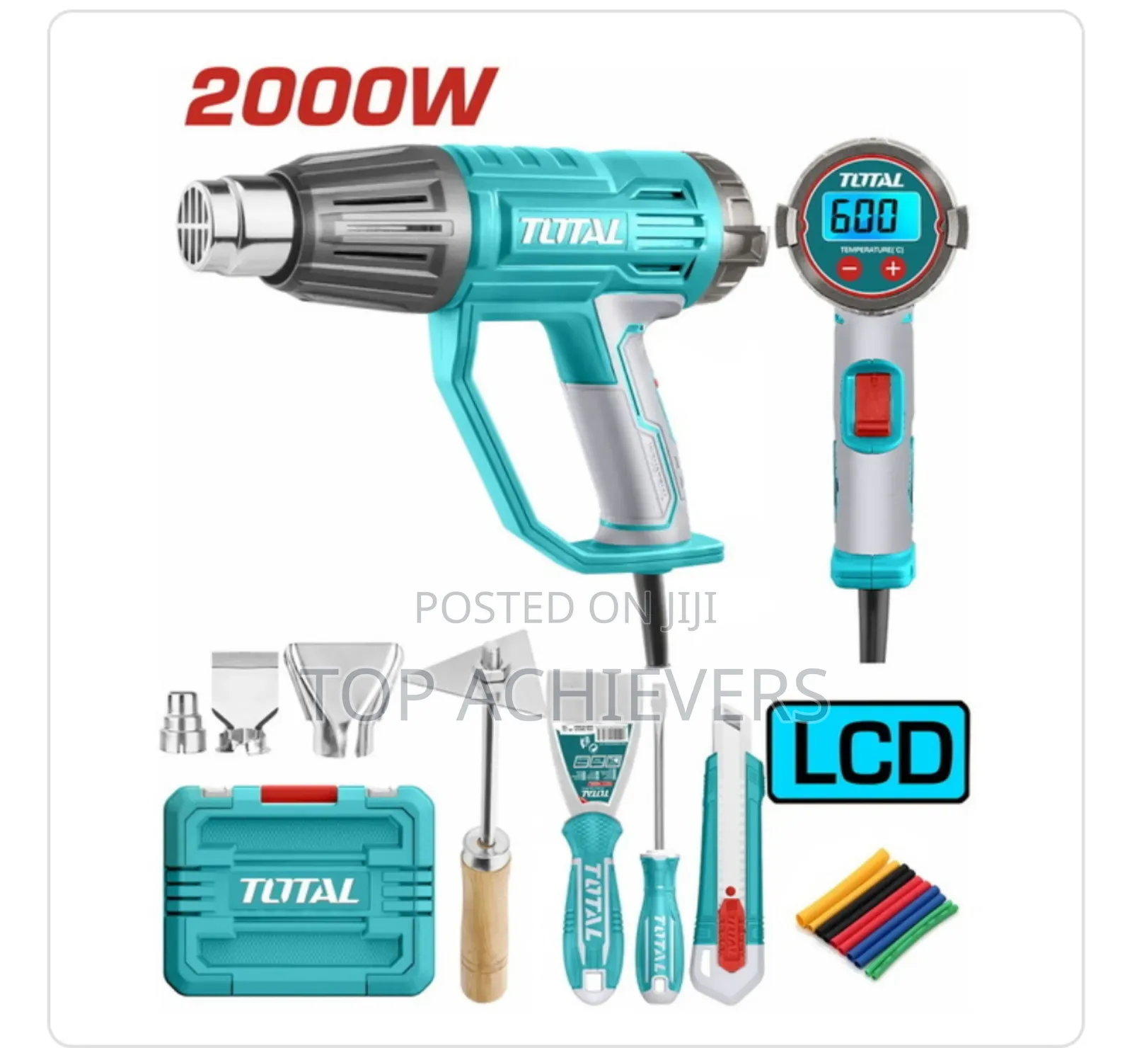 2000w Total Heat Gun With LCD Display