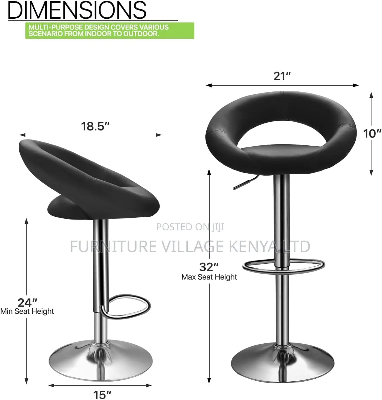 Swivel Counter Height Barstools